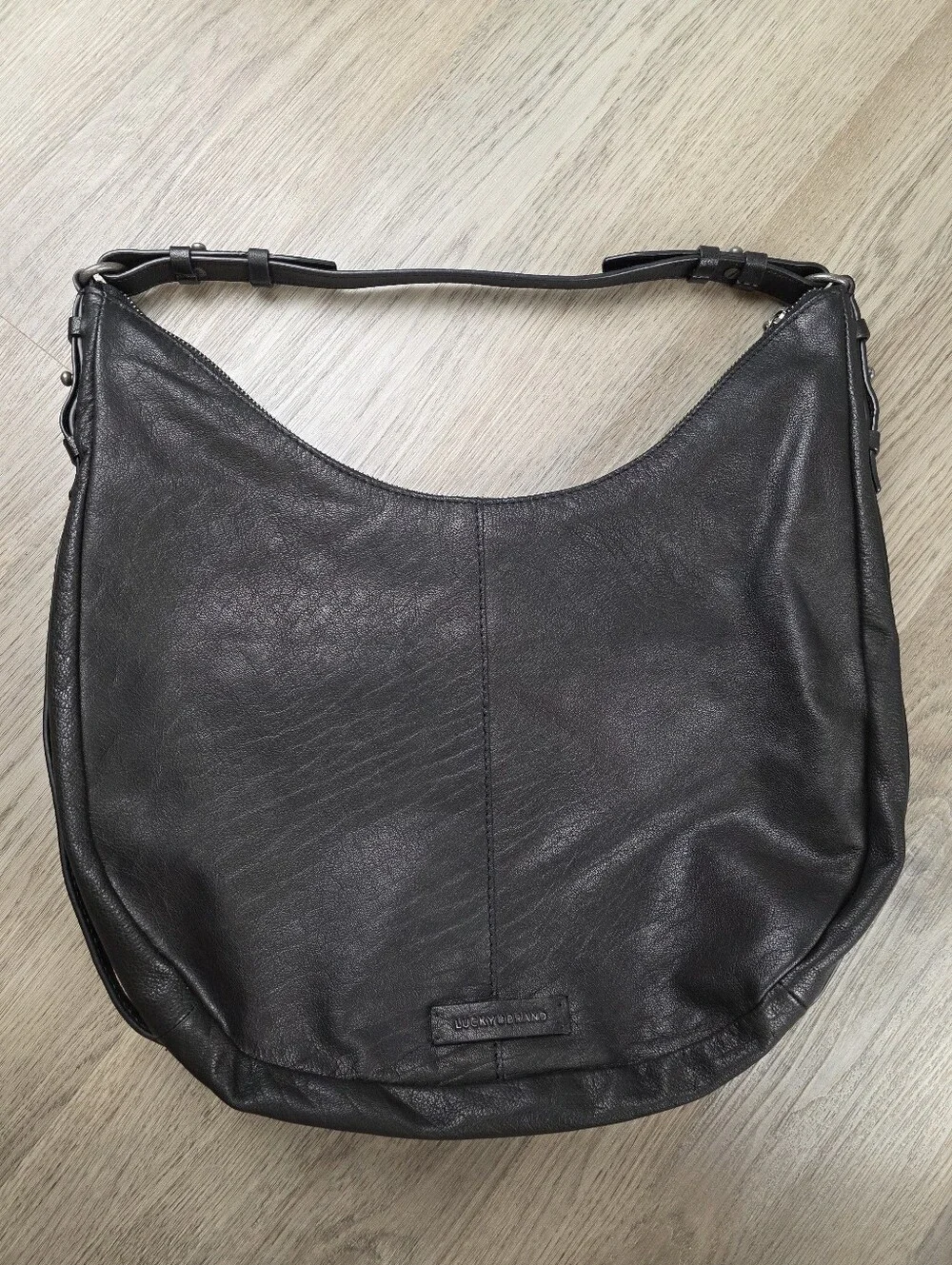 Lucky Brand Leather Hobo Shoulder Bag